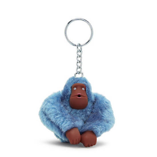 Accesorios Kipling Sven Small Monkey Keychain Azules | MX 2012FD